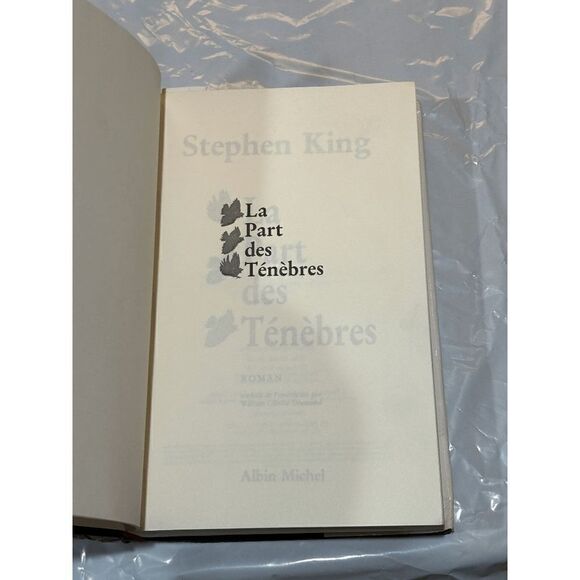 La Part des Tenebres "The Dark Half" 1st French Edition Stephen King 1990 - Picture 5 of 8